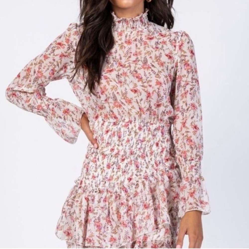 Princess Polly Floral Long Sleeve Dress